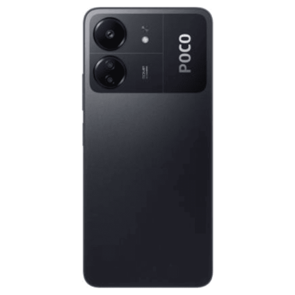 Poco C65 Matte Black back photo