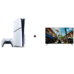 PS5 Slim Disc Edition Plus Free LED 32 Inch