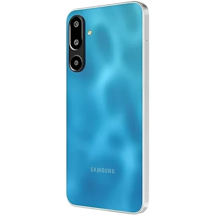 samsung galaxy f16 vibing blue back