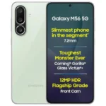 samsung galaxy m56 light green