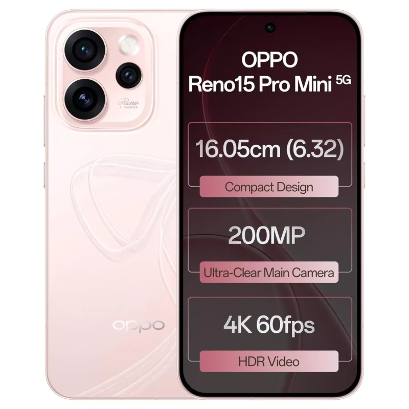 oppo reno 15 pro mini crystal pink