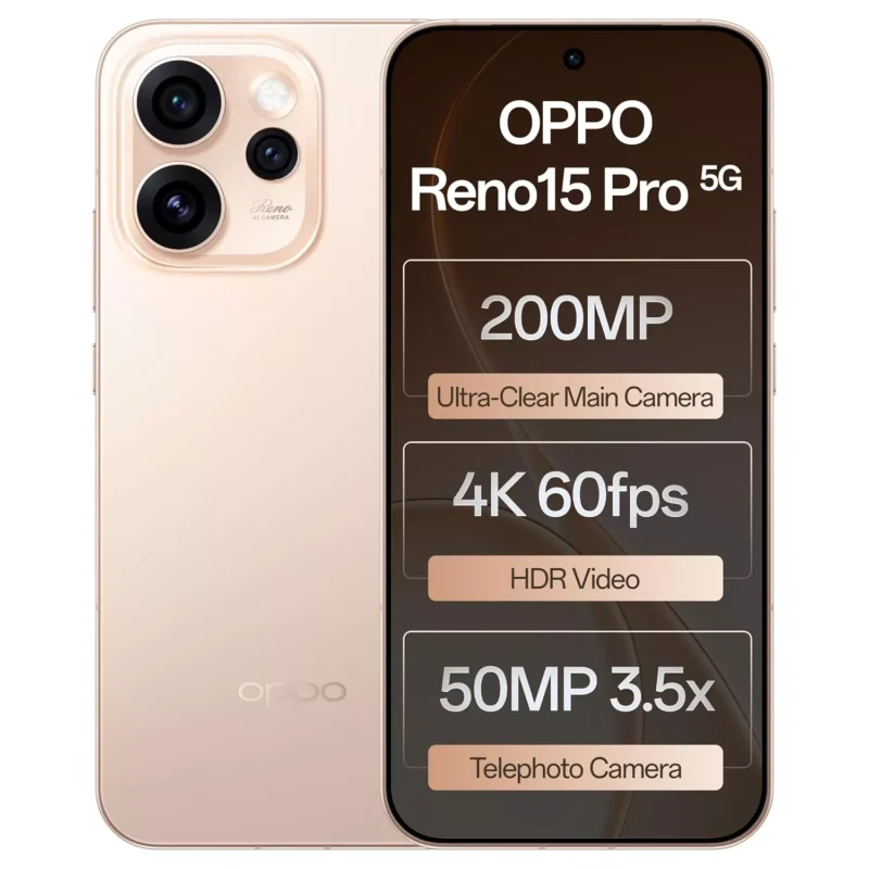 oppo reno 15 pro sunset gold