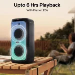 boat partypal 390 with 6 hrs playback