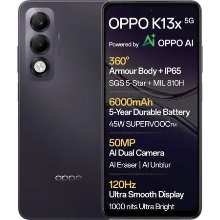oppo k13x midnight violet oppo k13x midnight violet