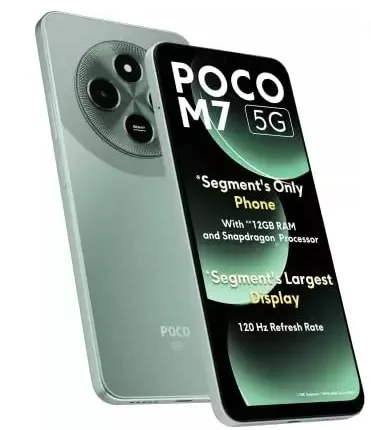 poco m7 mint green