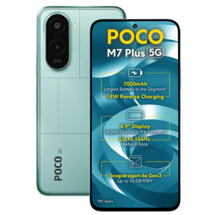 poco m7 plus aqua blue