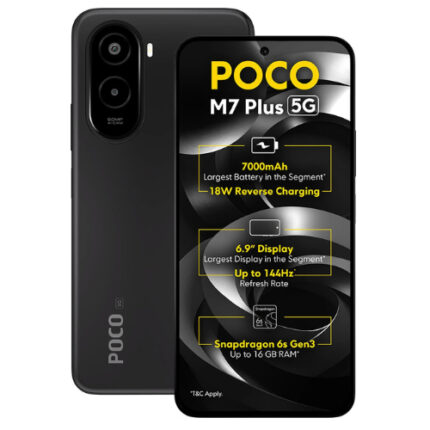 poco m7 plus carbon black