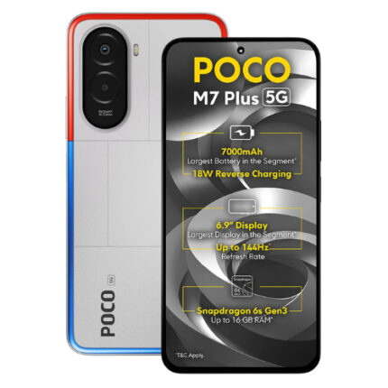 poco m7 plus chrome silver