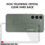 samsung galaxy cover non-yellowing crystal clear hard back