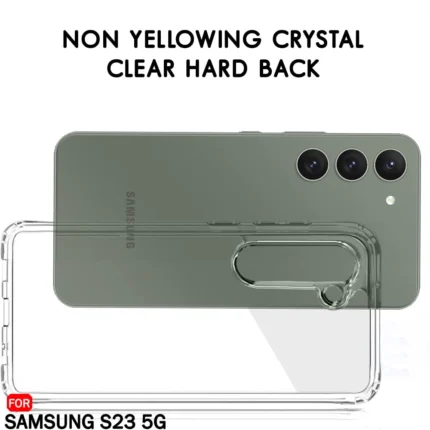samsung galaxy cover non-yellowing crystal clear hard back