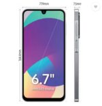 Samsung Galaxy F17 Neo Black Sidelook