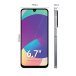 Samsung Galaxy F17 Neo Black Sidelook