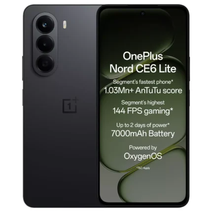 oneplus nord ce6 lite hyper black