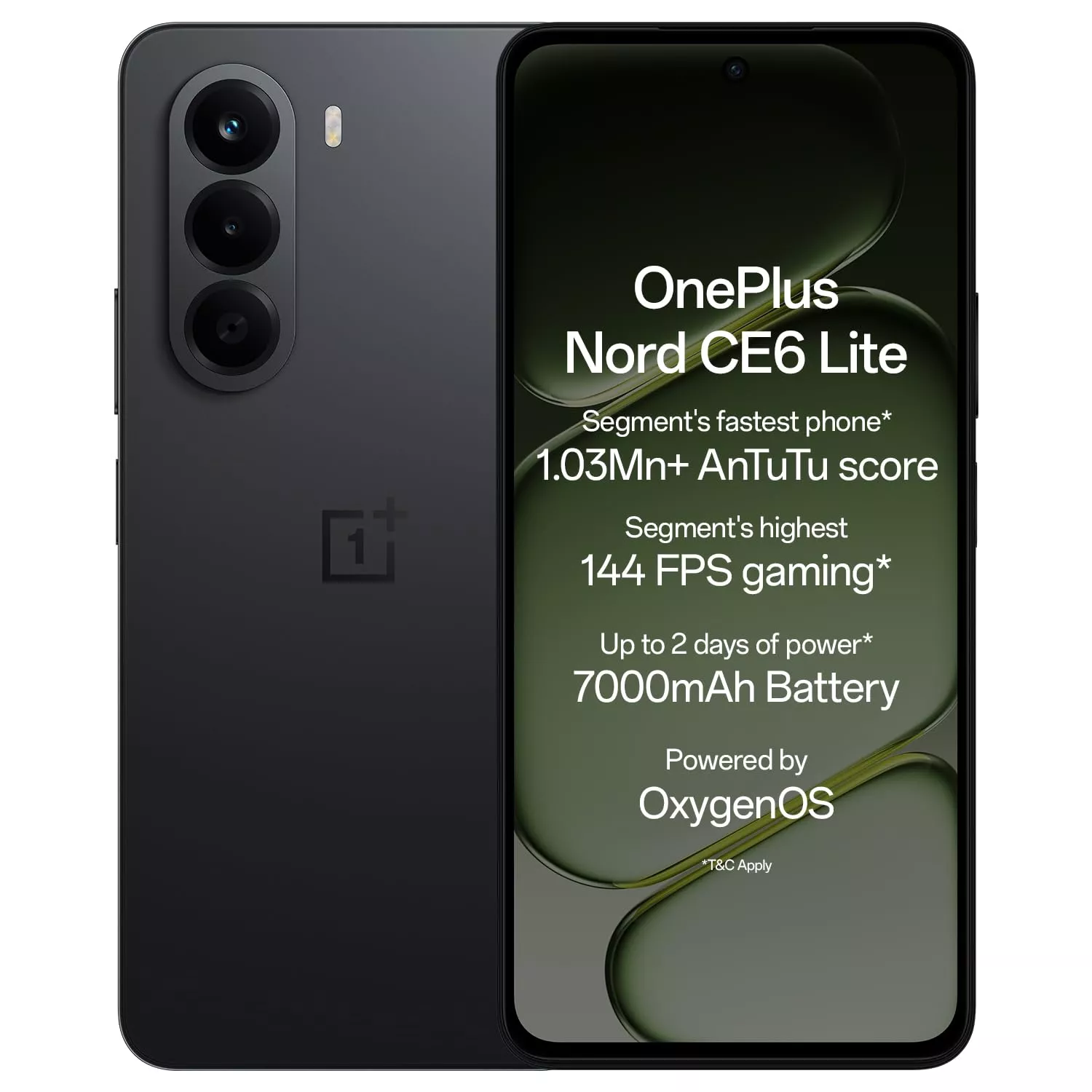 oneplus nord ce6 lite hyper black