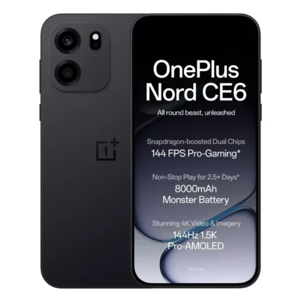 oneplus nord ce6 pitch black