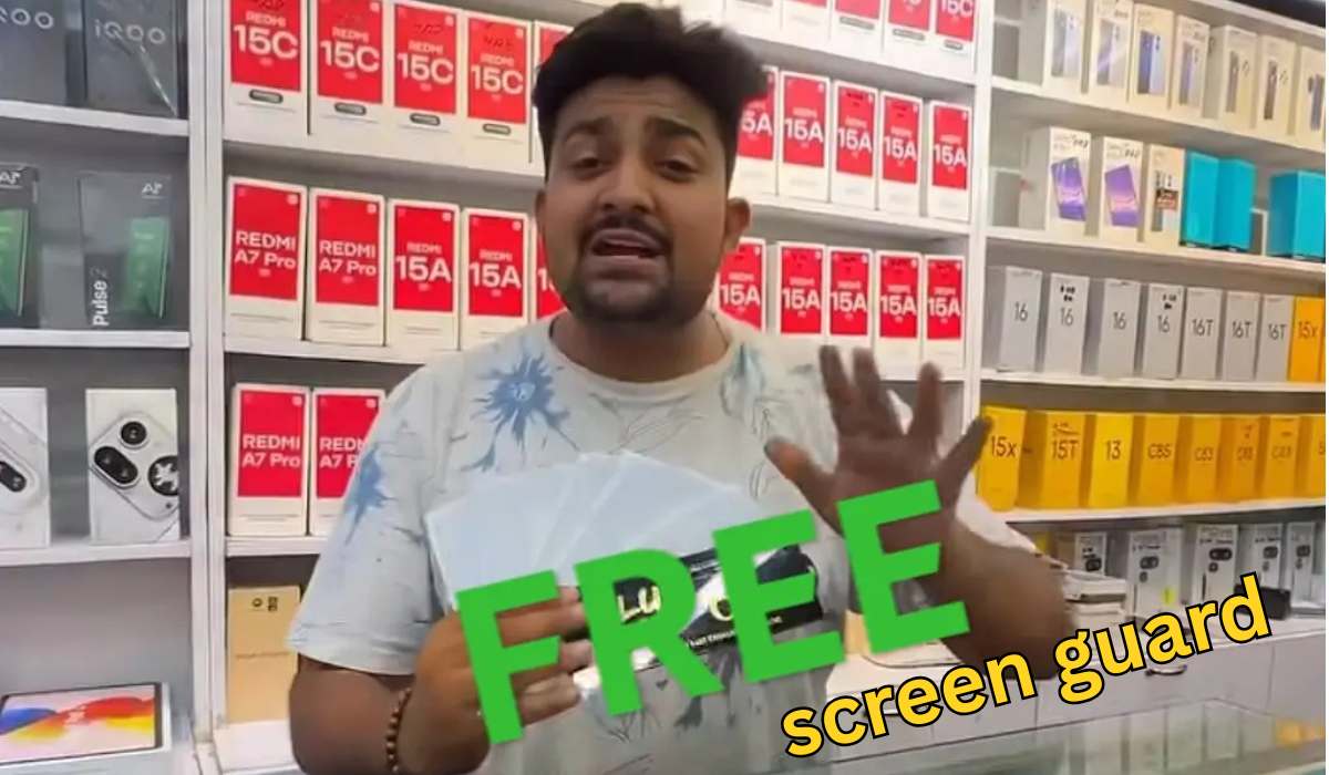 free screen guard offer by mobile express saharanpur