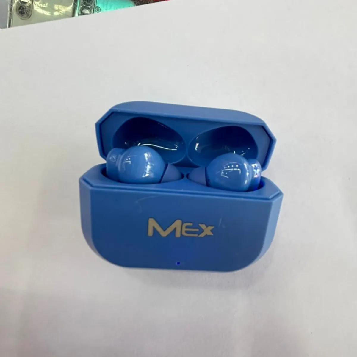mex earbuds with charging case